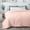 Blush, variant on Chevron Down Alt Comforter - King - Pearl Blush