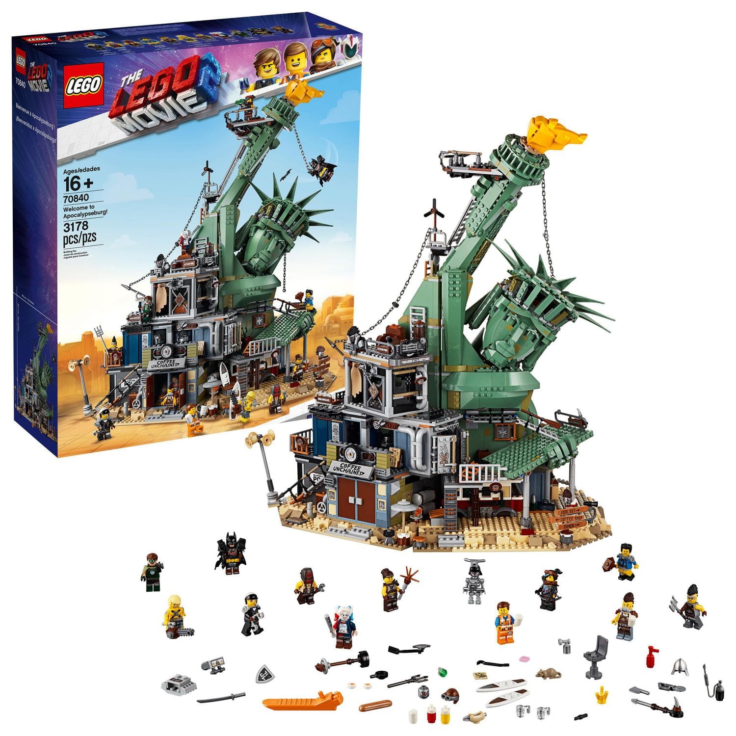 THE LEGO MOVIE 2 Welcome to Apocalypseburg! 70840 Building Kit