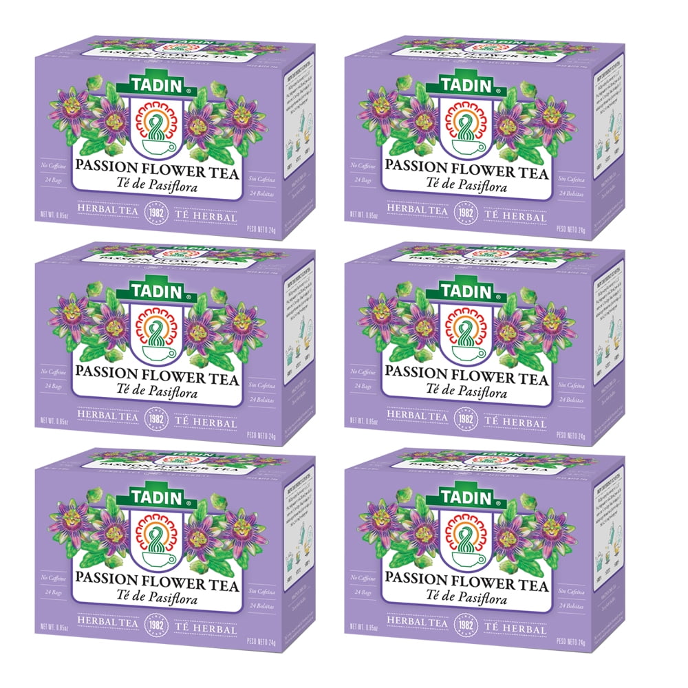Tadin Passion Flower Herbal Tea. Relaxes your Body, Improves Sleep