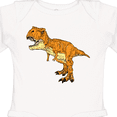 thumbnail image 4 of Inktastic Roaring T-Rex Boys or Girls Long Sleeve Baby Bodysuit, 4 of 5