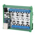 thumbnail image 5 of RJ45 to 8 RS485 Hub Converter TVS Surge Protection 115200BPS Hub Board for Security Monitoring DC7?30V Hub Module with Housing, 5 of 5