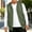 Army Green, variant on Mens Sleeveless Hooded Vest- Full Zip Casual Loose Fit Adjustable Drawstring Fall Jacket Outwear Navy Size 3XL