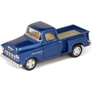 KiNSMART 1955 Chevy Stepside Pick-Up 1/32, Blue