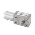 DC Geared Motor Double Shaft Rotation Direction Adjustable Square