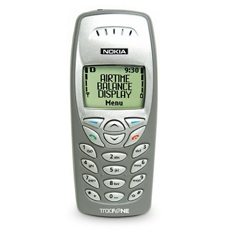 TracFone Nokia Prepaid Cellular Phone Model, TF1221PW