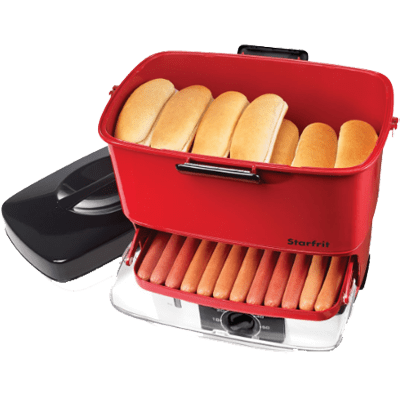 Starfrit 024730-002-0000 Electric Hot Dog Steamer ...