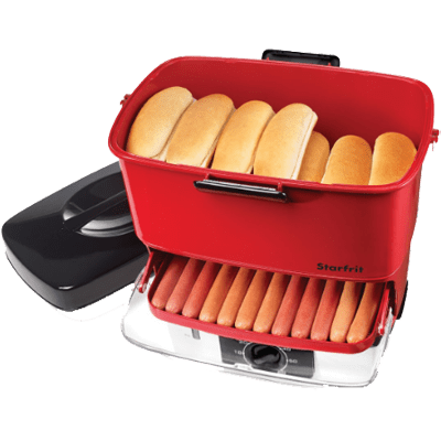 Starfrit 024730-002-0000 Electric Hot Dog Steamer