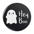 thumbnail image 1 of Hey Boo Cute Kawaii Ghost Pinback Button Pin, 1 of 4