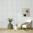 thumbnail image 6 of Abyssaly White Gray Wood Shiplap Wallpaper 17.7" x 78.7" Peel and Stick Wallpaper Self-Adhesive Removable Contact Paper for Home Decoration, 6 of 12