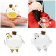 thumbnail image 2 of Cute Glass Piggy Jar Coin Storage Box For Saving Coin And Small Treasure Lovely, 2 of 8