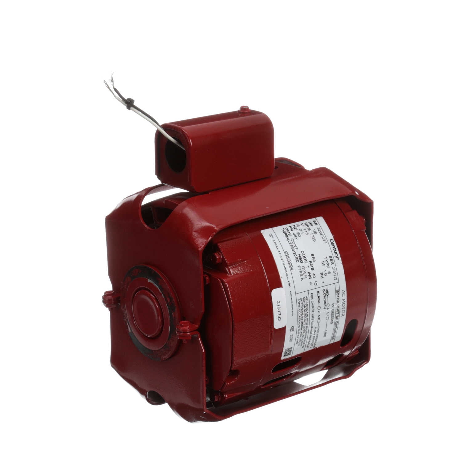 OBG2004 Hot Water Circulator Pump Motor 1/8 HP