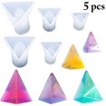 thumbnail image 2 of 5PCS Cone Silicone Mold Decorative Creative Cone Resin Mold Resin Casting Mold, 2 of 10