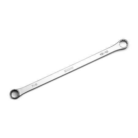 UPC: 0886352118170 | Capri Tools 7/8 x 5/16 in. 0 Degree Offset Extra Long Box End Wrench
