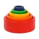 thumbnail image 5 of 5 piezas de bloques de construcción apilados de íris, juguetes Montessori, juguetes educativos de aprendizaje, tazón de íris para estimular la Hugo Bloques de arcoiris, 5 of 10