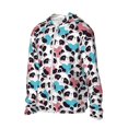 thumbnail image 2 of Fotbe Heart Panda Men's Women's UPF 50+ Sun Protection Jacket Hooded Cooling Shirt with Pockets Hiking Outdoor Performance-3X-Large, 2 of 8