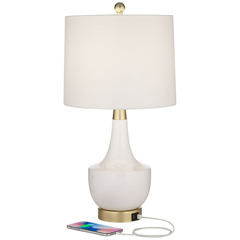 360 Lighting Mid Century Modern Table Lamps Set of 2, 25 360 Lighting Mid Century Modern Table Lamps Set of 2, 25