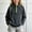 Black, variant on Amidoa Girls Half Zip Pullover Long Sleeve T Shirts Kids Mock Neck Casual Tops Pink Size 5-6 Years