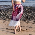 thumbnail image 6 of Swan Chiffon Summer Dresses for Women | Stylish Beach Skirt with Polyester Straps, 6 of 6