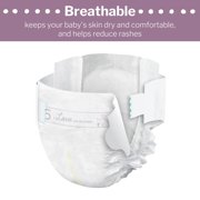 Bambo Nature Dream Baby Diapers - Disposable, Eco-Friendly - Size 5, 27-40 lbs, 25 Count, 1 Pack