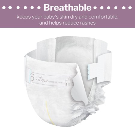 Bambo Nature Dream Baby Diapers - Disposable, Eco-Friendly - Size 5, 27-40 lbs, 25 Count, 1 Pack