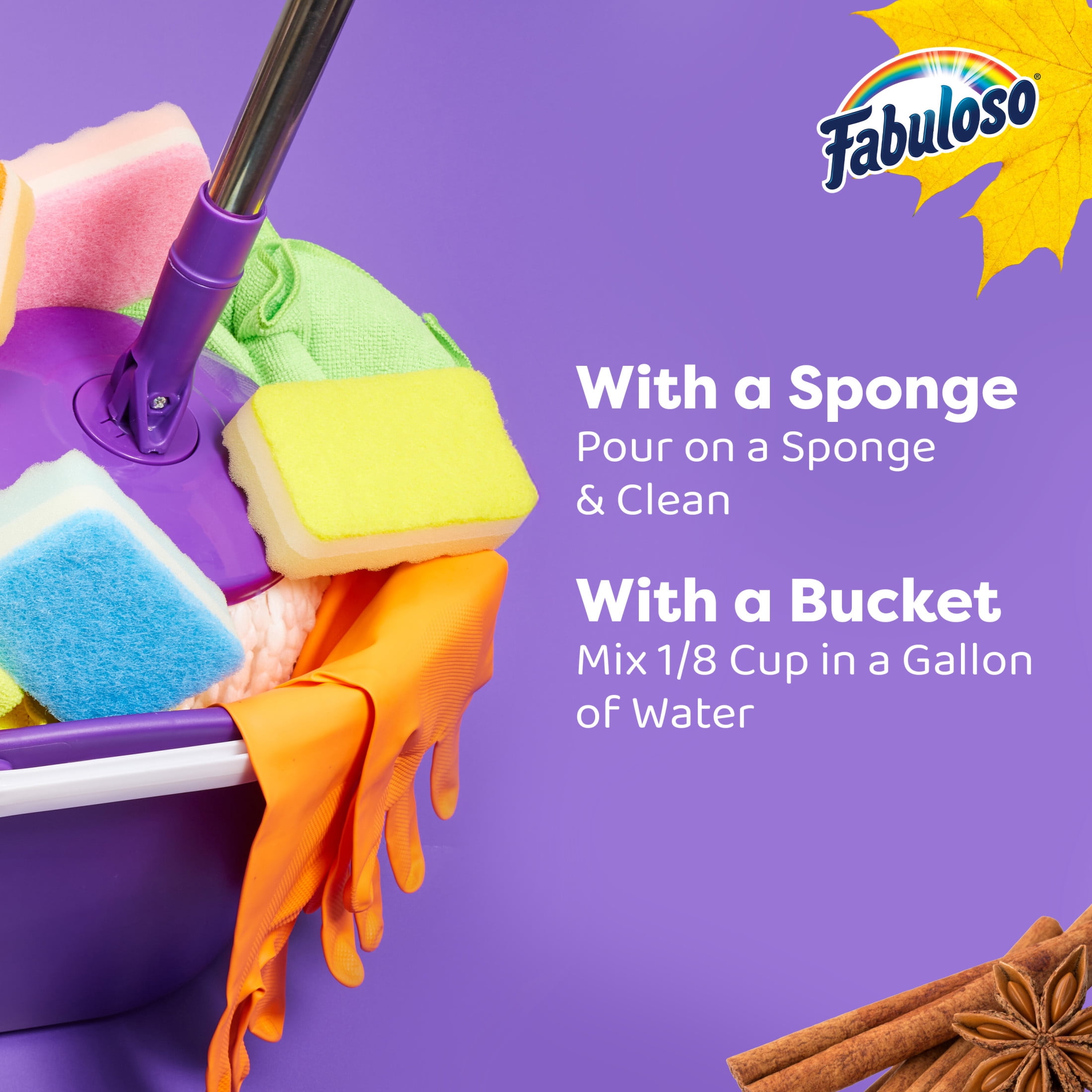Fabuloso 2X Limited Edition Pumpkin Spice Season Multi-Purpose Cleaner, 33.8 fl oz