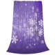 thumbnail image 2 of Fotbe Snowfall Sky White Purple Manta de Franela Acolchonada con Estampado, Súper Suave y Esponjosa, Extra Grande para Sofá, Cama, Uso Todo el Año-60"x50", 2 of 7