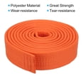 thumbnail image 3 of Cinturón de clasificación de taekwondo Uxcell, cinturón de artes marciales de poliéster judo karate para prácticas de enseñanza de entrenadores naranja 9.8 pies, 3 of 5