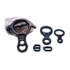Professional Grade Cmi Rescue 8 Black NFPA Al Belay, Rappel & Ascend Figure 8