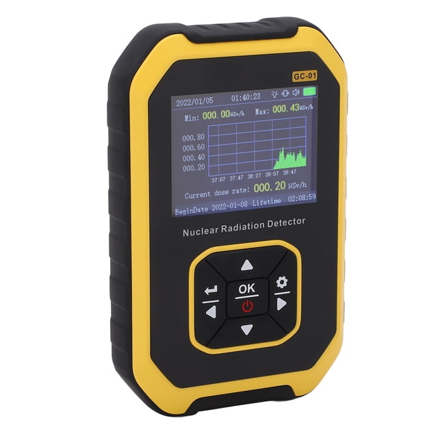Dosímetro radioactivo Bling Bling Contador Geiger multifuncional