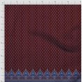 thumbnail image 3 of Soimoi Modal Satin Fabric Swirl,Leaves & Floral Panel Fabric Prints by Yard 42 Inch Wide, 3 of 3