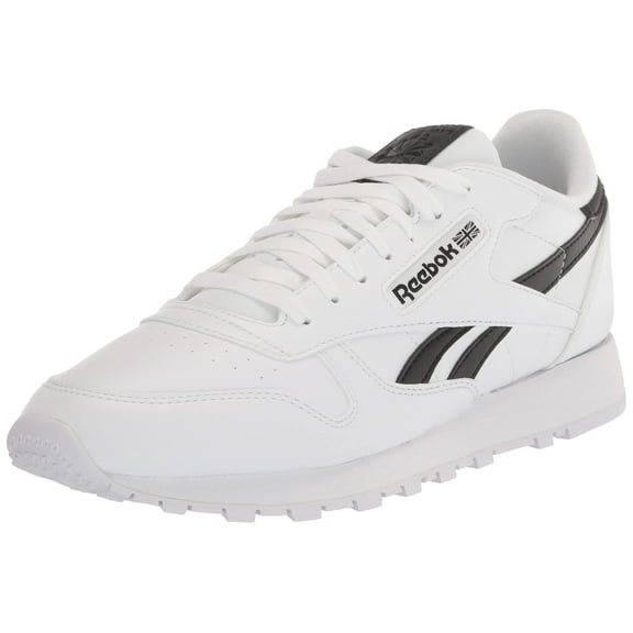 Reebok Unisex Classic Leather Sneaker, Vegan Collection/White/Black, 15 US Men