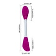 thumbnail image 3 of 2\-Heads Silicone Face Brush Facial Mud Beauty Applicator Mixing Stick DIY Skin Care Tool, Type No.7, 3 of 9