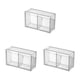 thumbnail image 4 of Caja organizadora montada en la pared Toystoory a prueba de polvo con función almacenamiento, 4 of 6
