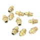 thumbnail image 1 of M8 Boquillas Engrasadoras 8mm Rosca Macho Dorado Recta Boquilla de Grasa Engrasador Zerk 9mm, 1 of 2