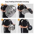 thumbnail image 2 of K&F Concept 5-in-1 Light Reflector with Grip 43"(110cm) Photography Diffuser Collapsible Portable for Studio and Outdoor Lighting, Made of Fabric, 2 of 7