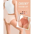 thumbnail image 2 of Ropa interior sin costuras UNDER THE SEA para mujer Cheeky, paquete de 5, 2 of 6