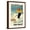 Brown Frame, variant on Art.com Sun Valley, Idaho - Red-headed Woman Smiling and Skiing Poster Art Print by Lantern Press, White Frame Wall Art, 21" x 29"