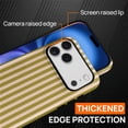 thumbnail image 2 of for iPhone 17 Pro Max Case,Compatible with MagSafe,Cute Striped Phone Case Shockproof Soft TPU and Hard PC Protective Phone Cover for Women Girls,Brownish Beige Stripes, 2 of 5