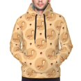 thumbnail image 2 of Bingfone Squirrel And Nuts Men's Drawstring Hoodie Long Sleeve Pocket Sweatshirts-3X-Large, 2 of 6