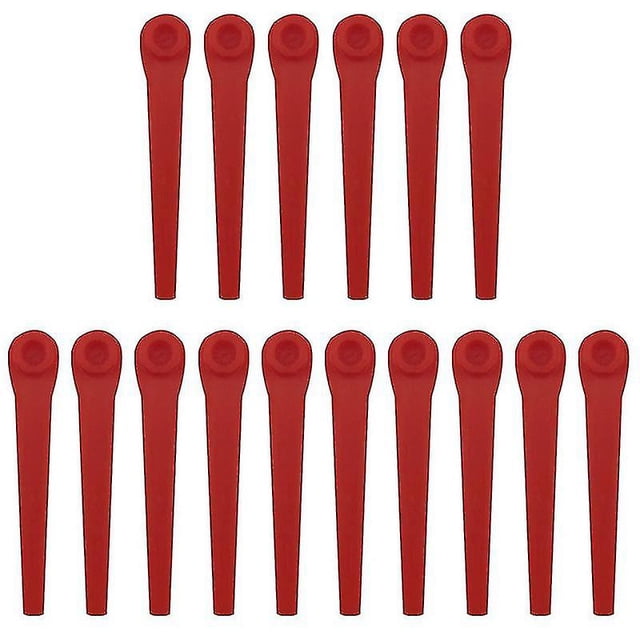 Cuchillas de plástico para cortacésped, repuesto de cuchillas para cortacésped, 100 Uds.