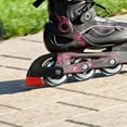 thumbnail image 4 of Luxshiny Pièces de Rechange pour Patins à Roulettes Freins Pads Caoutchouc Doux Absorption des Chocs 1Ensemble, 4 of 8