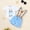 Blue, variant on ZEHJUHAN Baby Boy Easter 2 Piece Outfit Short Sleeve Rabbit Bodysuit with Plaid Suspenders Pants Set,Men's pants(Blue)0-3M