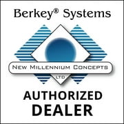 Berkey Travel Stainless Steel Countertop Water Filter System with 2 Black Elements, 1.5 Gallon Capacity