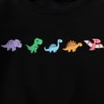 thumbnail image 6 of Mercatoo Toddler 𝐍ewborn I𝐧fant Cart𝐨on Dinosaur Prints Outfits Boys Sweatshirt Pullover Tops Cute Clothes Baby Clothes, 6 of 7