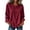 Red, variant on Maplenight Womens Crew Neck Sweatshirt Raglan Long Sleeve Casaul Loose Fit Fall Sweatshirts