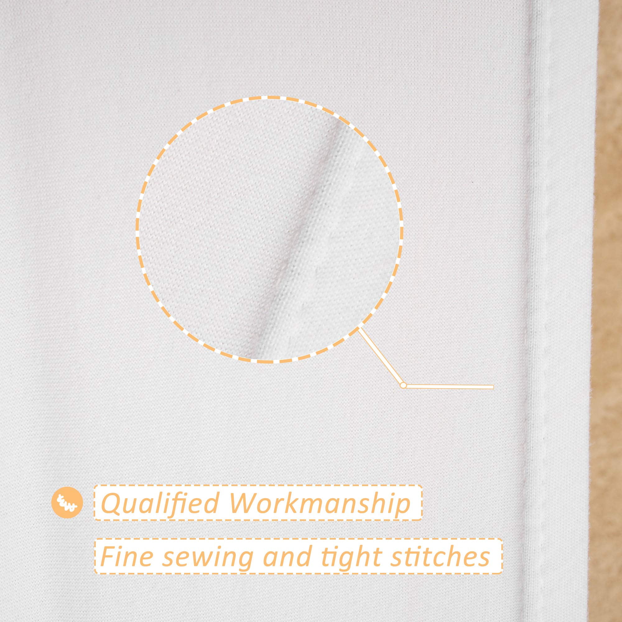 Stretch Jersey Box Spring Cover Wrap Around, Ultra Soft Wrinkle Resistant Bed Skirt Alternative, Queen Queen XL, Breathable Durable White Bedding