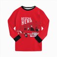 thumbnail image 5 of HFHAPW Toddler Girl Boys Pajamas Set Kids PJs Fall Winter Sleepwear 2 Piece Long Sleeve Top and Pants Jammies, 5 of 8