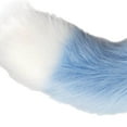 thumbnail image 3 of Ensemble Queue et Oreilles de Renard kit Queue Coiffe de Bal pour Enfants Unisexes Peluche pour Performance Déguisement Bleu, 3 of 9