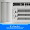 thumbnail image 3 of Midea 5,000 BTU Mechanical Window Air Conditioner, Covers up to 150 Sq ft, Easy Installation, MAW05M1WWT, White, New, 3 of 19