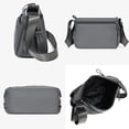 thumbnail image 6 of Women’s Crossbody Shoulder Bag Lightweight Oxford Fabric, Multi Compartment Purse for Travel and Everyday Commute, 6 of 7